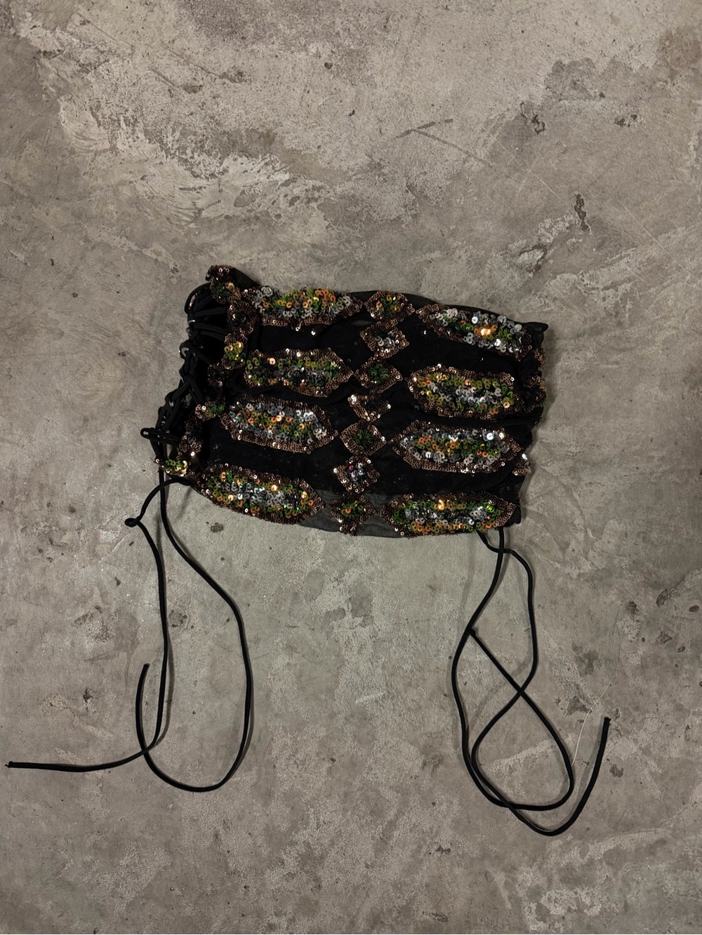 Disco Lemonade (inspired) tube top/skirt!!